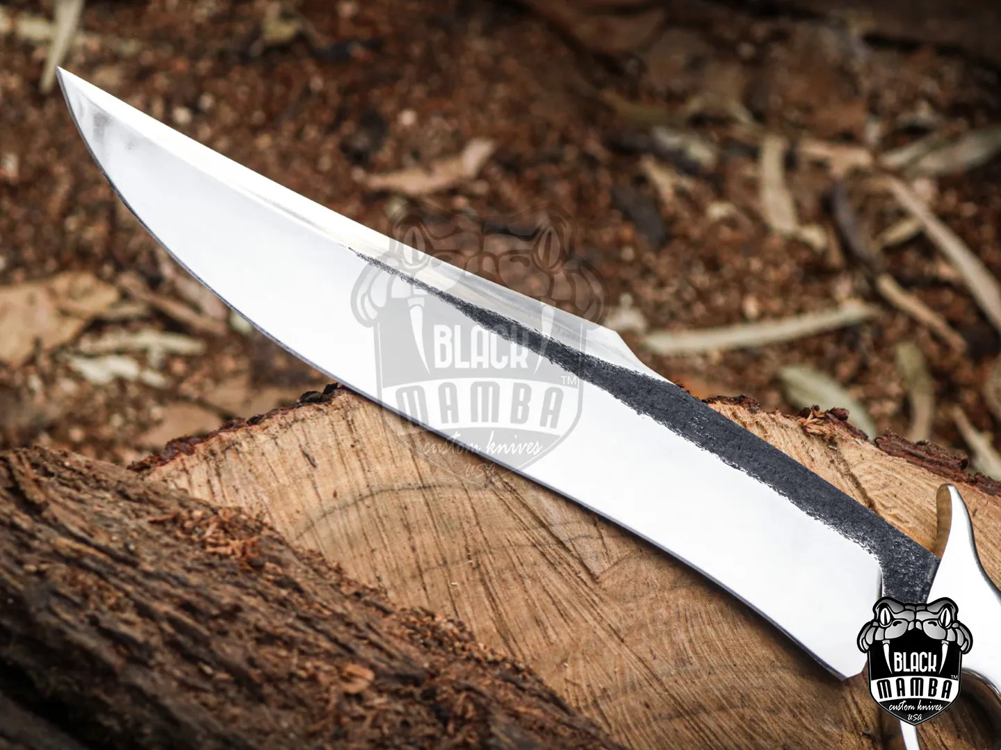 Bmk-UL-04 Cobra High End Handmade Forged Steel Bowie Knife Hunting Knife 14 inches Blade Made in USA - Image 14