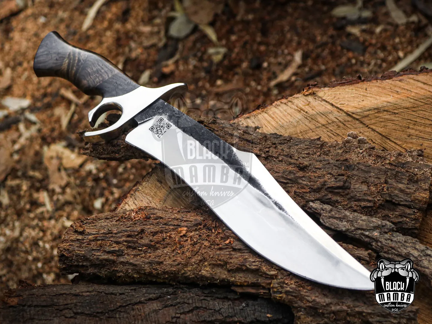 Bmk-UL-04 Cobra High End Handmade Forged Steel Bowie Knife Hunting Knife 14 inches Blade Made in USA - Image 6
