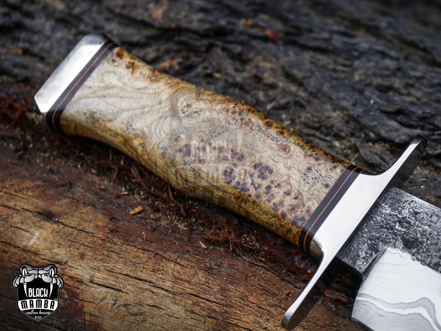 King Snake - 440C Steel Bowie Knife, 18″ Overall, Wood Handle - view 14