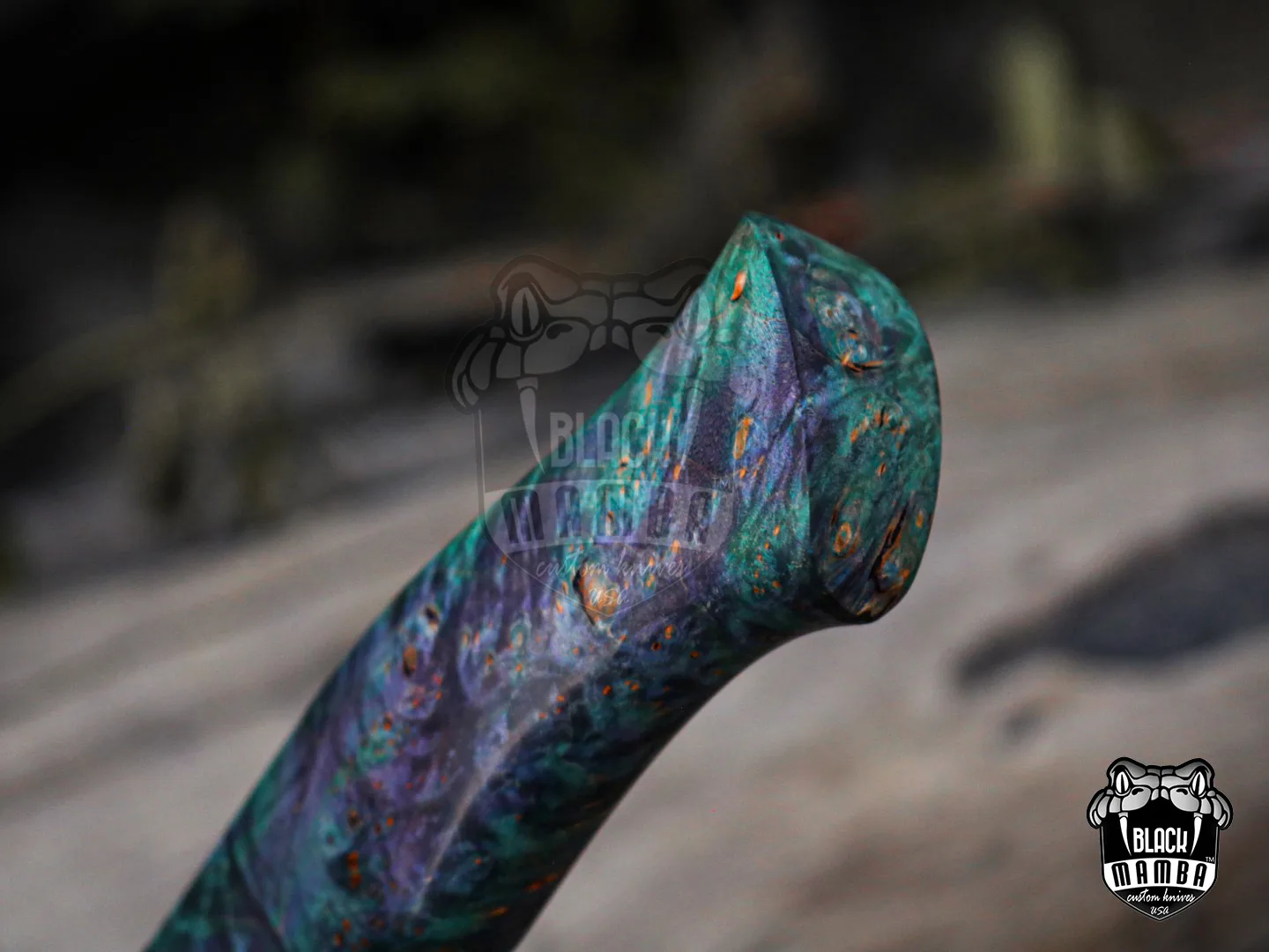 Bmk-UL-03 Python High End Handmade Damascus Steel Mosaic Bowie Knife Hunting Knife 14 Inches Blade Made in USA - view 13