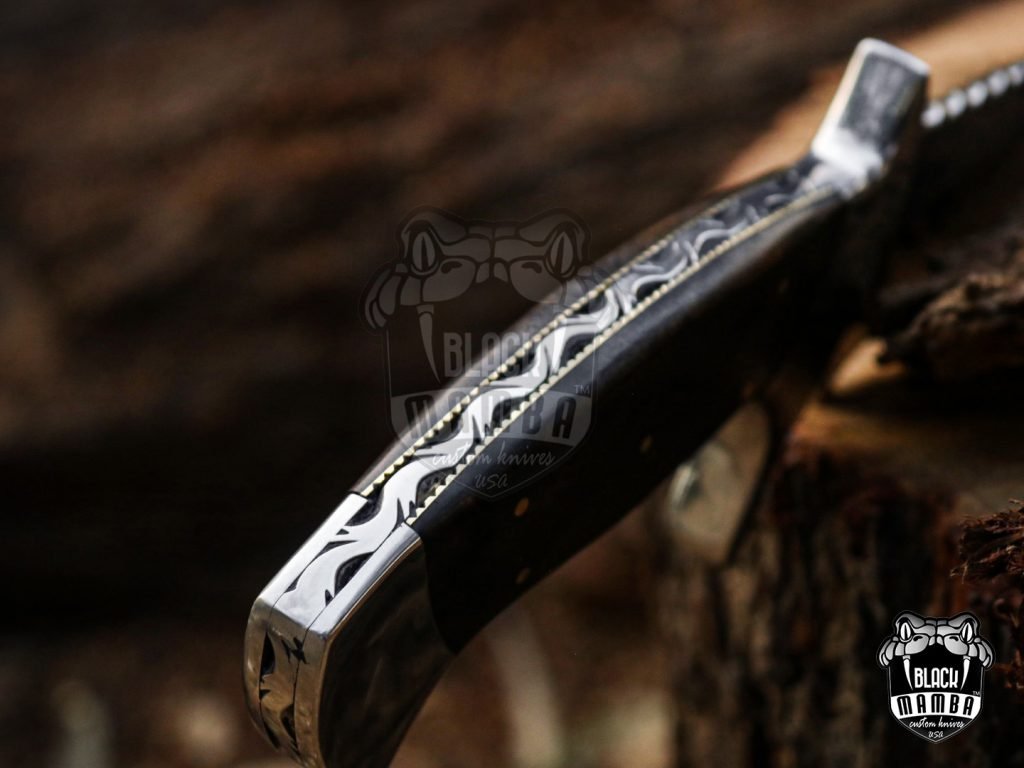 Bmk-UL-06 Anaconda High End Handmade Forged Steel Bowie Knife Hunting Knife 11 inches Blade Made in USA - Image 9