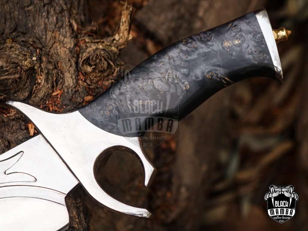 Bmk-UL-07 Black viper High End Handmade Forged Steel Bowie Knife Hunting Knife 14 inches Blade Made in USA - Image 8