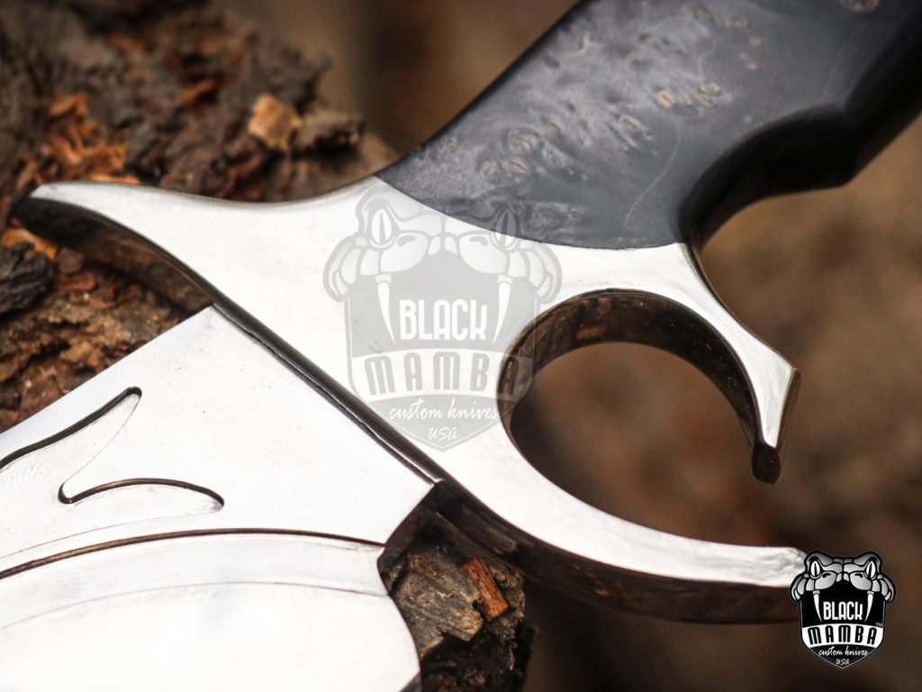 Bmk-UL-07 Black viper High End Handmade Forged Steel Bowie Knife Hunting Knife 14 inches Blade Made in USA - Image 11