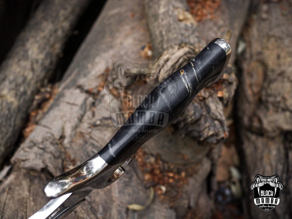 Bmk-UL-07 Black viper High End Handmade Forged Steel Bowie Knife Hunting Knife 14 inches Blade Made in USA - Image 16