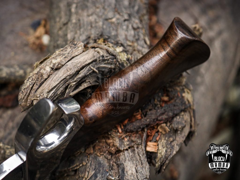 Bmk-UL-10 Brown Bear High End Handmade Forged Steel Bowie Knife Hunting Knife 14 inches Blade Made in USA - Image 10