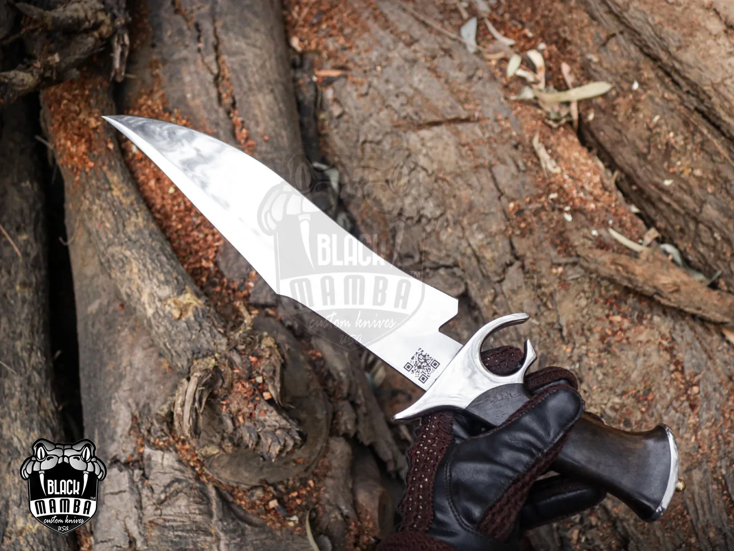 Bmk-UL-08 Boas High End Handmade Forged Steel Bowie Knife Hunting Knife 14 Inches Blade Made in USA - view 4