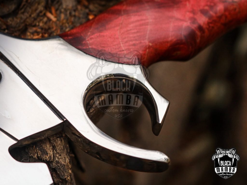 Bmk-UL-09 Red Dragon High End Handmade Forged Steel Bowie Knife Hunting Knife 14 inches Blade Made in USA - Image 10