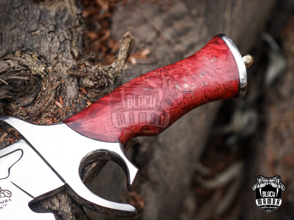 Bmk-UL-09 Red Dragon High End Handmade Forged Steel Bowie Knife Hunting Knife 14 inches Blade Made in USA - Image 11