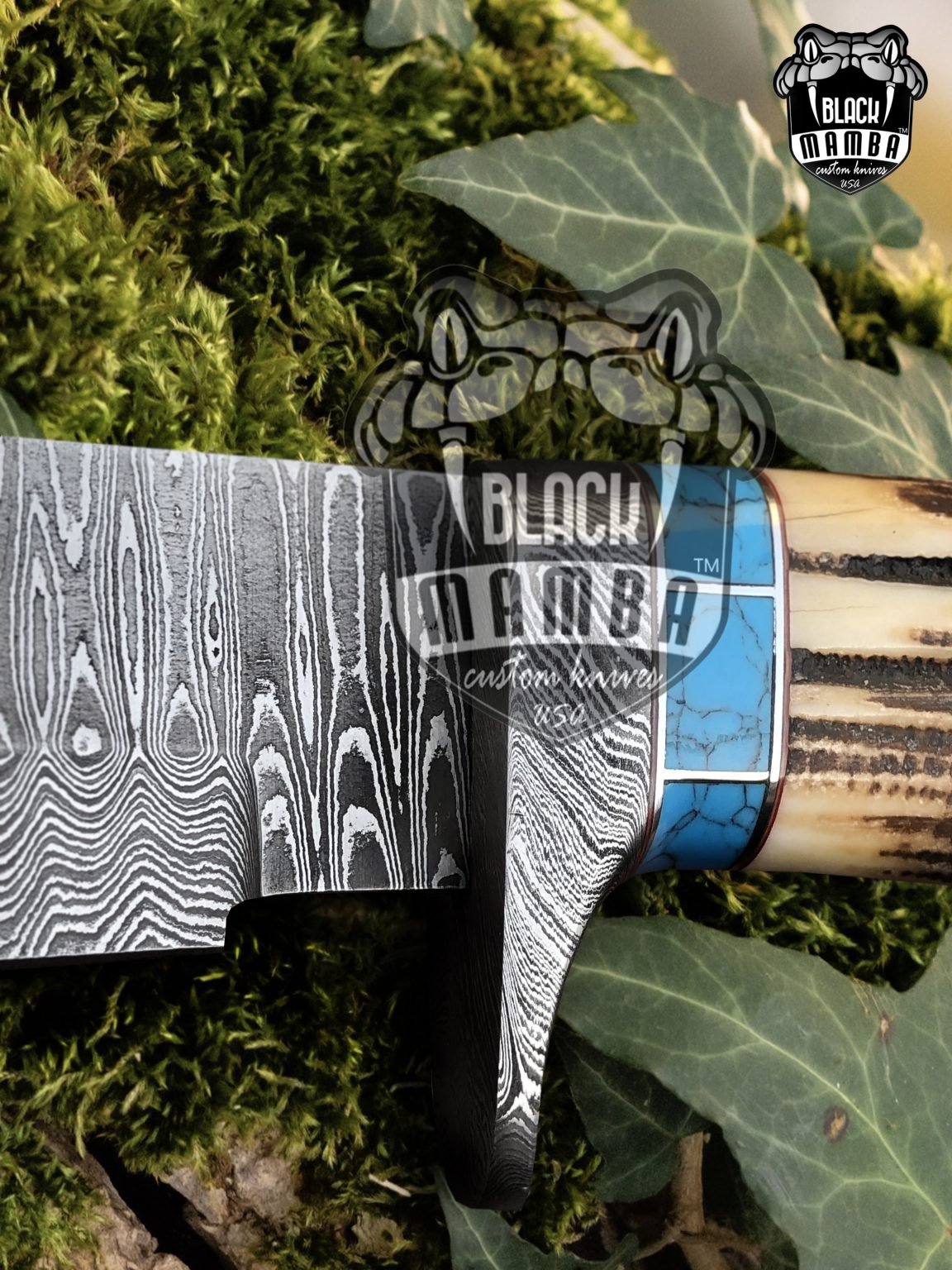 BMK-635 Yuma Style Knife 12″ LONG 7″BLADE” 11.2 OZ Hunting Bowie Survival Handmade knife Outdoor Bowie Damascus Knife Black mamba Hand Made World Class knives USA Made - Image 5