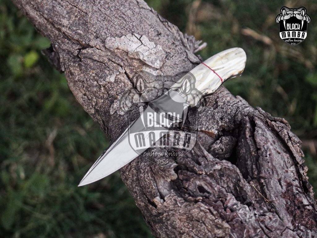 Bmk-UL-24 Snow Fox High End Handmade Steel Hunting Knife 4 inches Blade Made in USA - Image 5