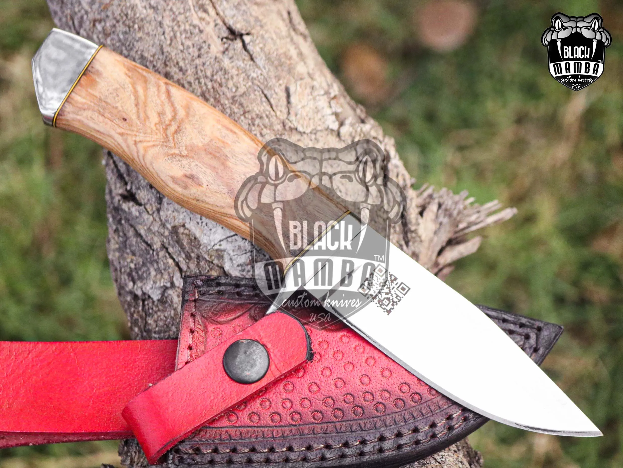 Bmk-UL-17 Taipan High End Handmade Steel Hunting Knife 4.2 Inches Blade Made in USA - view 11
