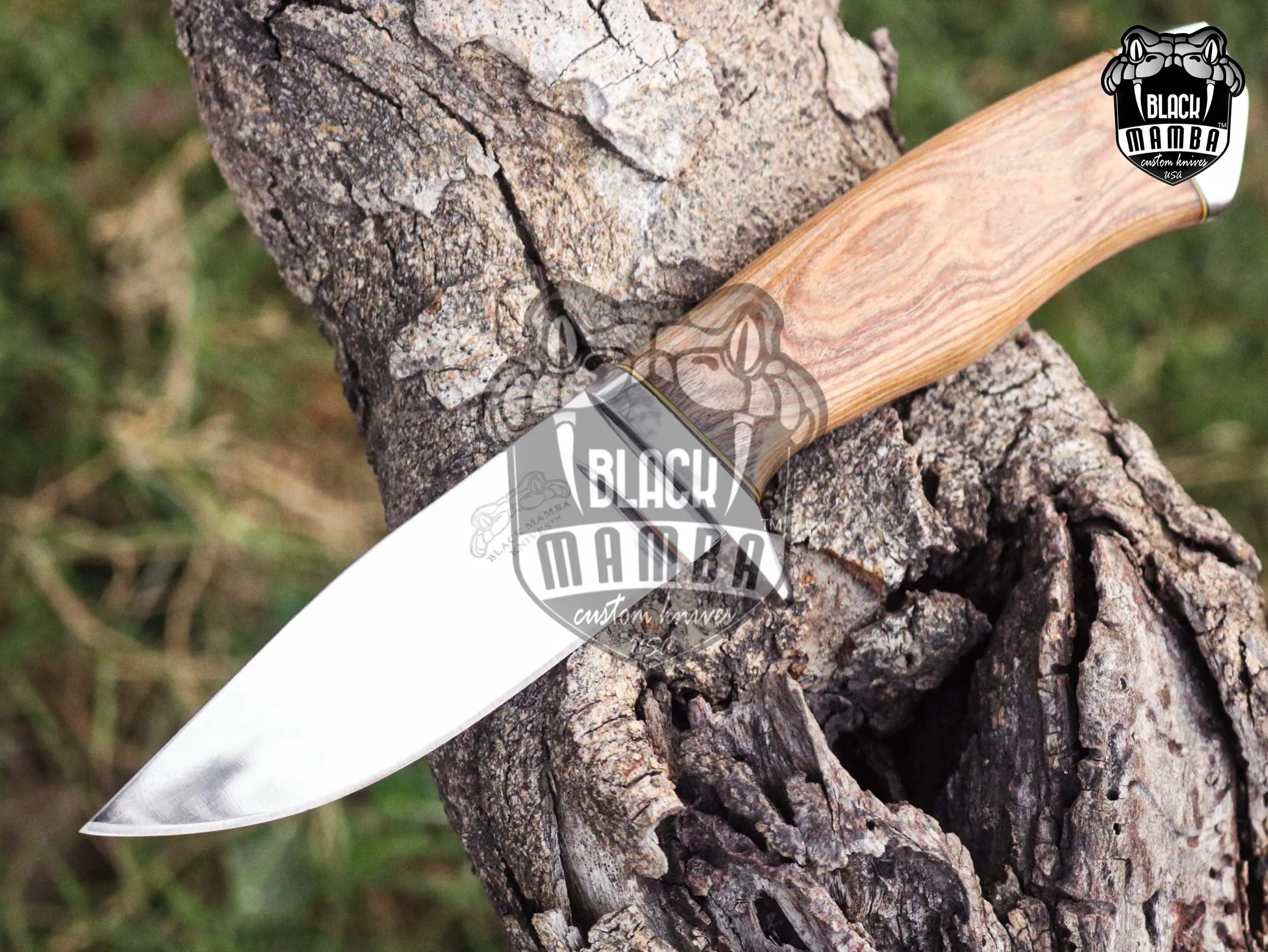 Bmk-UL-17 Taipan High End Handmade Steel Hunting Knife 4.2 Inches Blade Made in USA - view 12