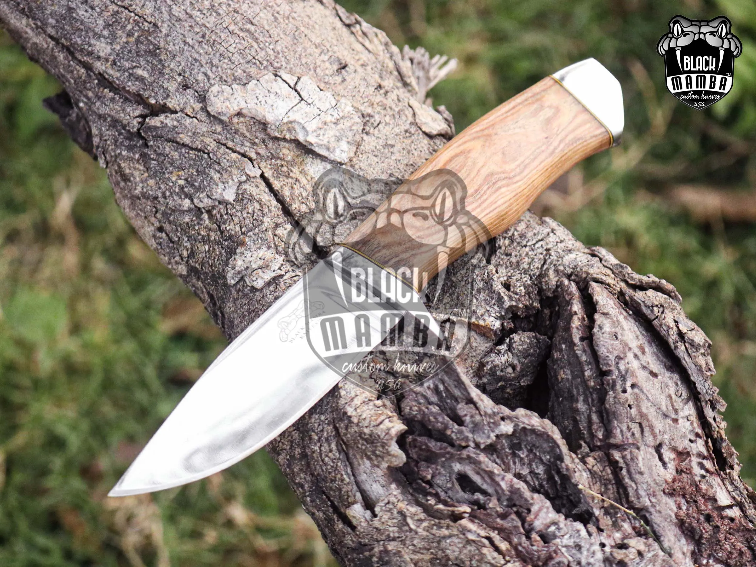 Bmk-UL-17 Taipan High End Handmade Steel Hunting Knife 4.2 Inches Blade Made in USA - view 10