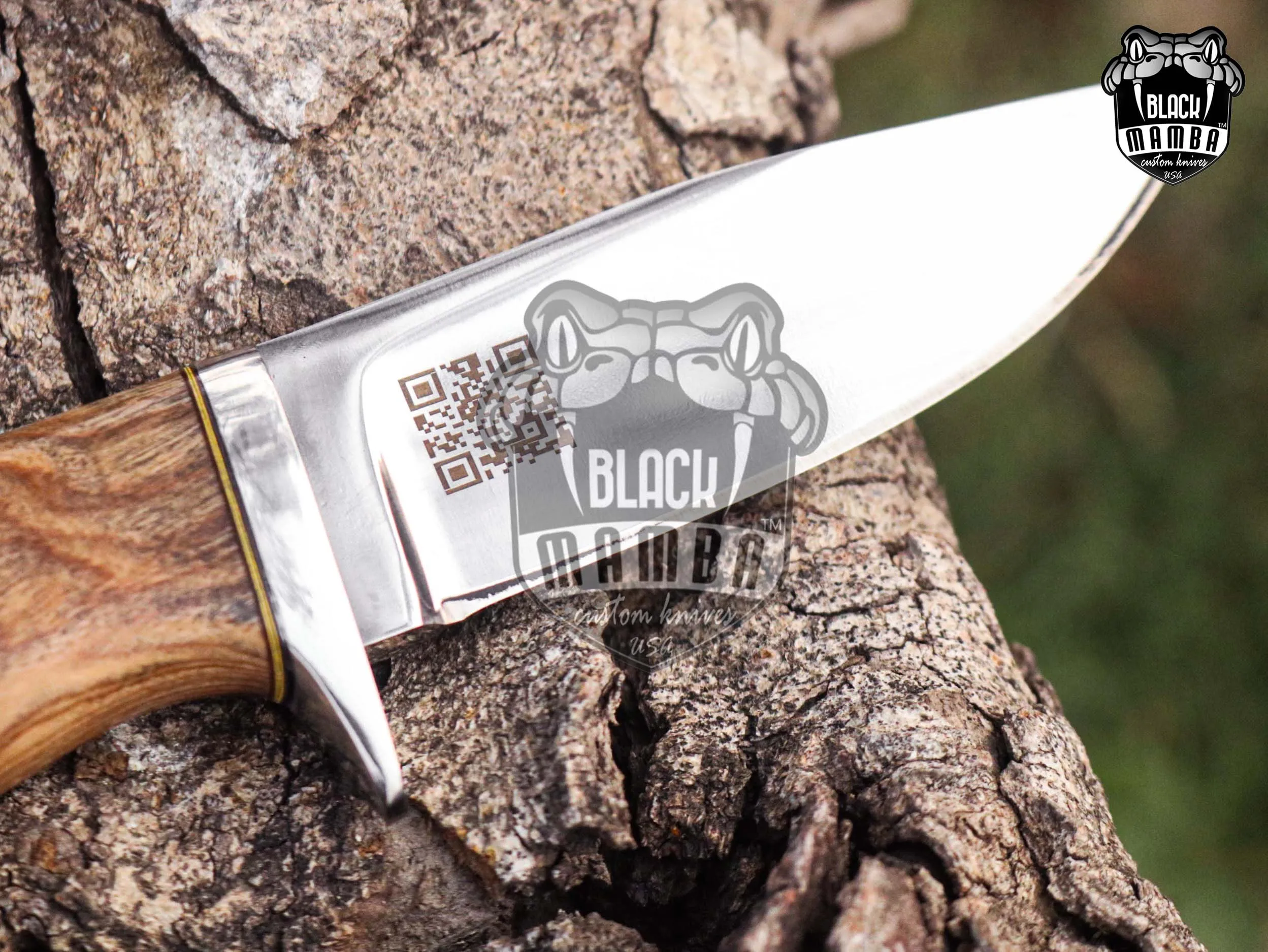 Bmk-UL-17 Taipan High End Handmade Steel Hunting Knife 4.2 Inches Blade Made in USA - view 5