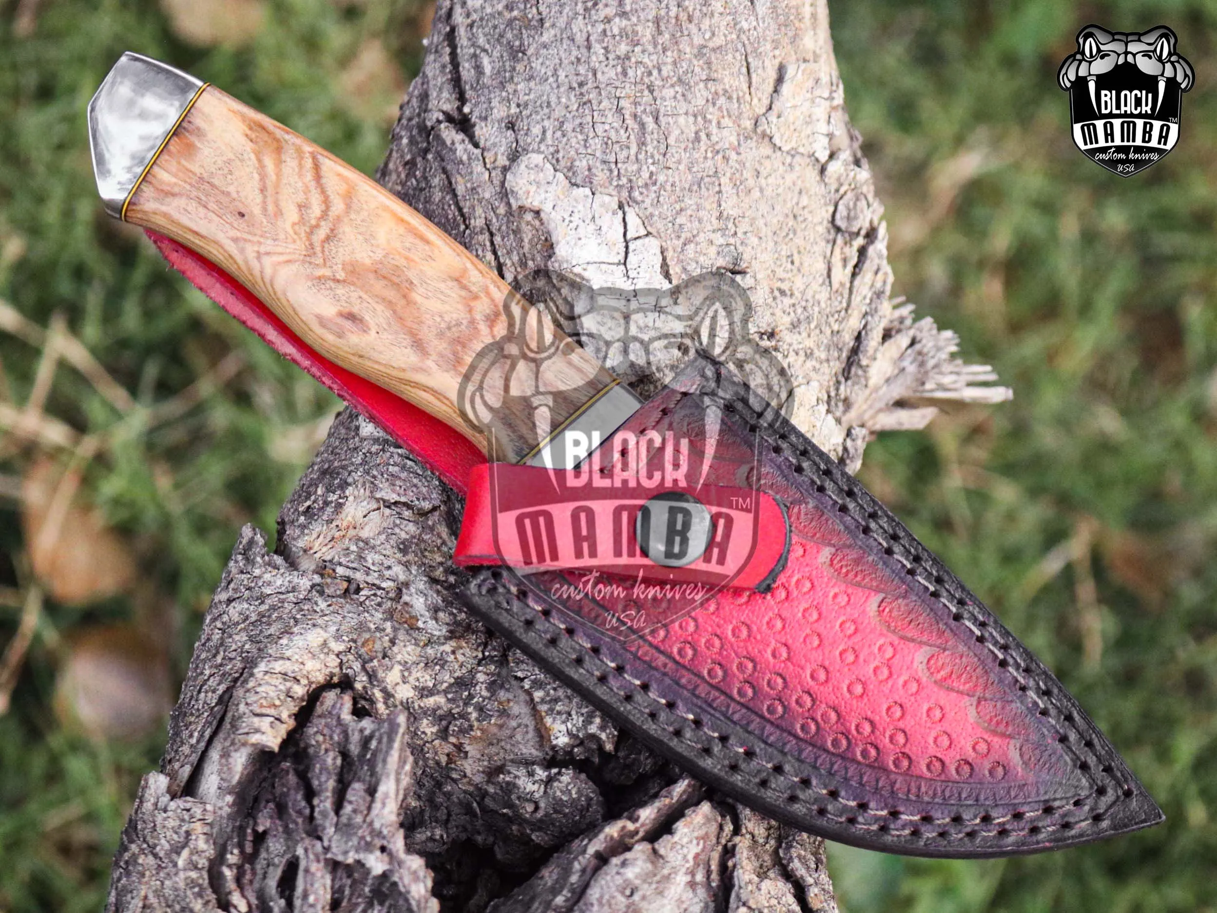 Bmk-UL-17 Taipan High End Handmade Steel Hunting Knife 4.2 Inches Blade Made in USA - view 13