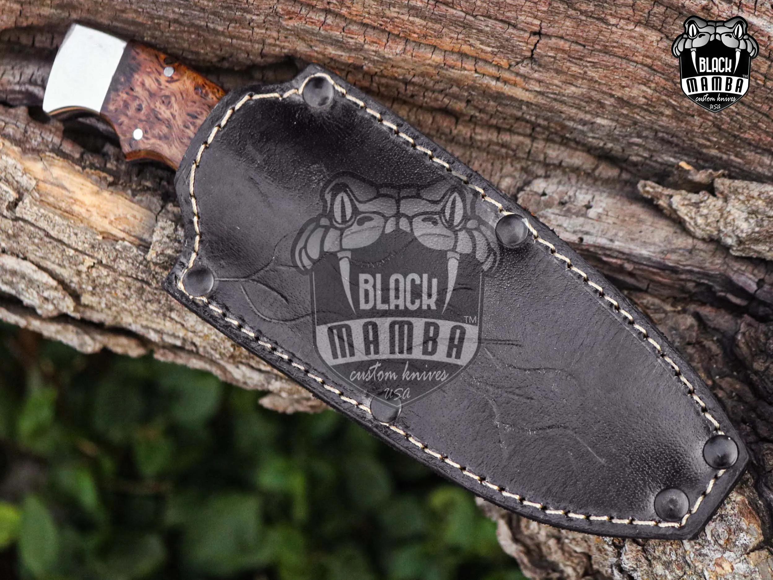 Bmk-UL-18 Sloth Bear High End Handmade Steel Hunting Knife 3.5 Inches Blade Made in USA - view 4