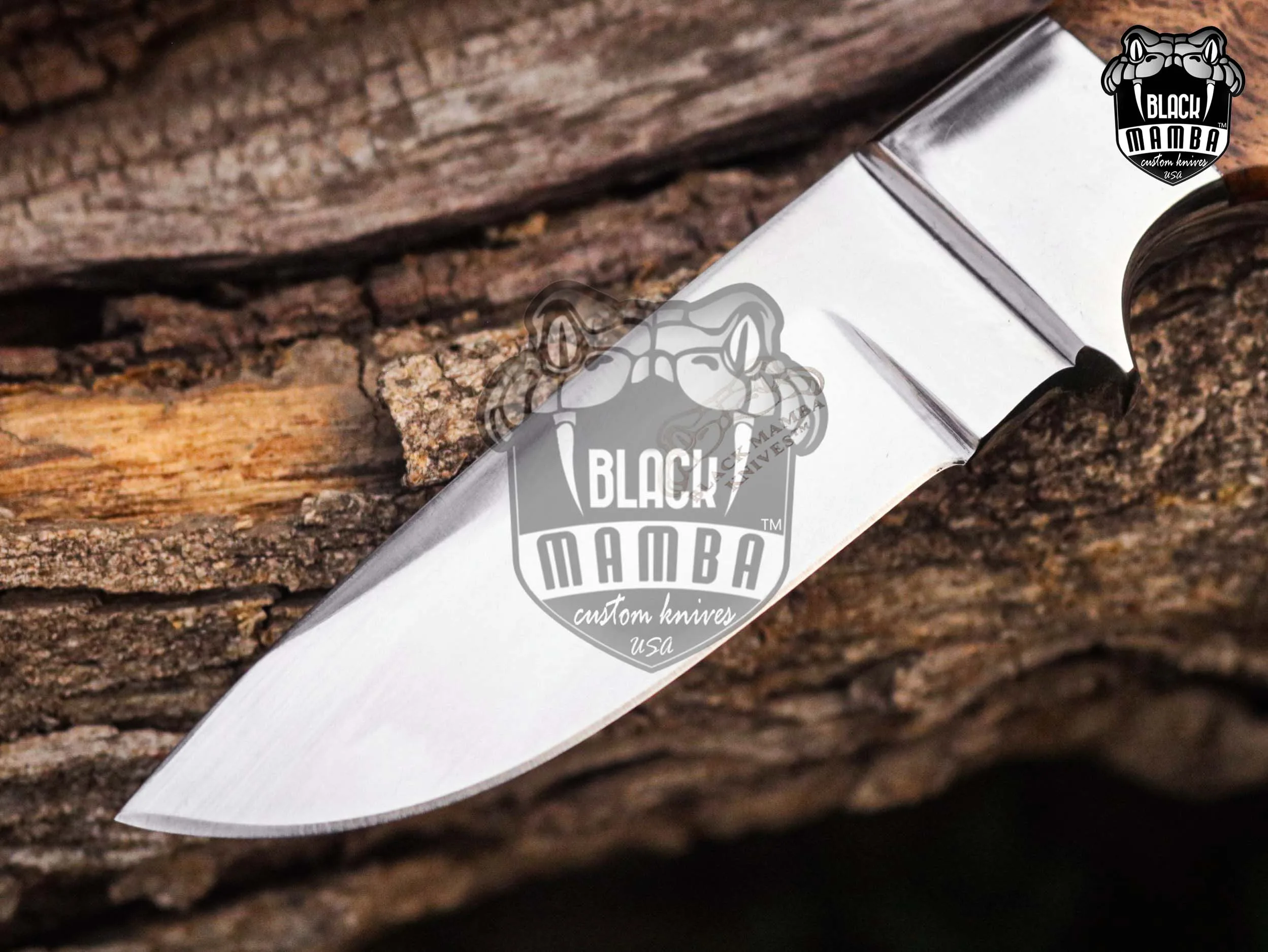 Bmk-UL-18 Sloth Bear High End Handmade Steel Hunting Knife 3.5 Inches Blade Made in USA - view 11