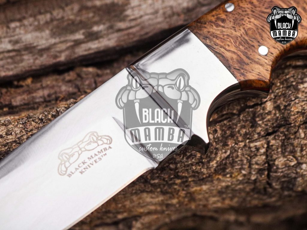 Bmk-UL-18 Sloth Bear High End Handmade Steel Hunting Knife 3.5 inches Blade Made in USA - Image 5