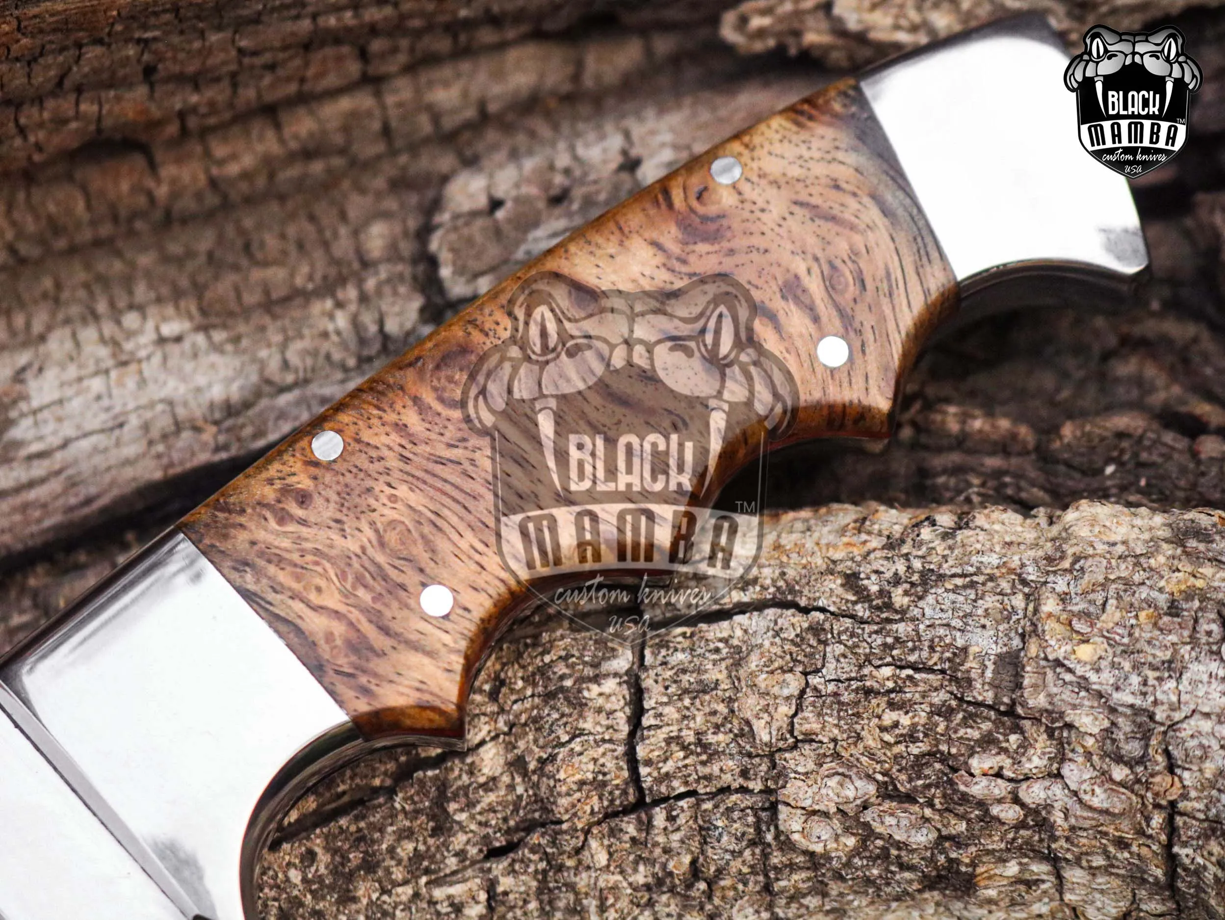 Bmk-UL-18 Sloth Bear High End Handmade Steel Hunting Knife 3.5 Inches Blade Made in USA - view 6