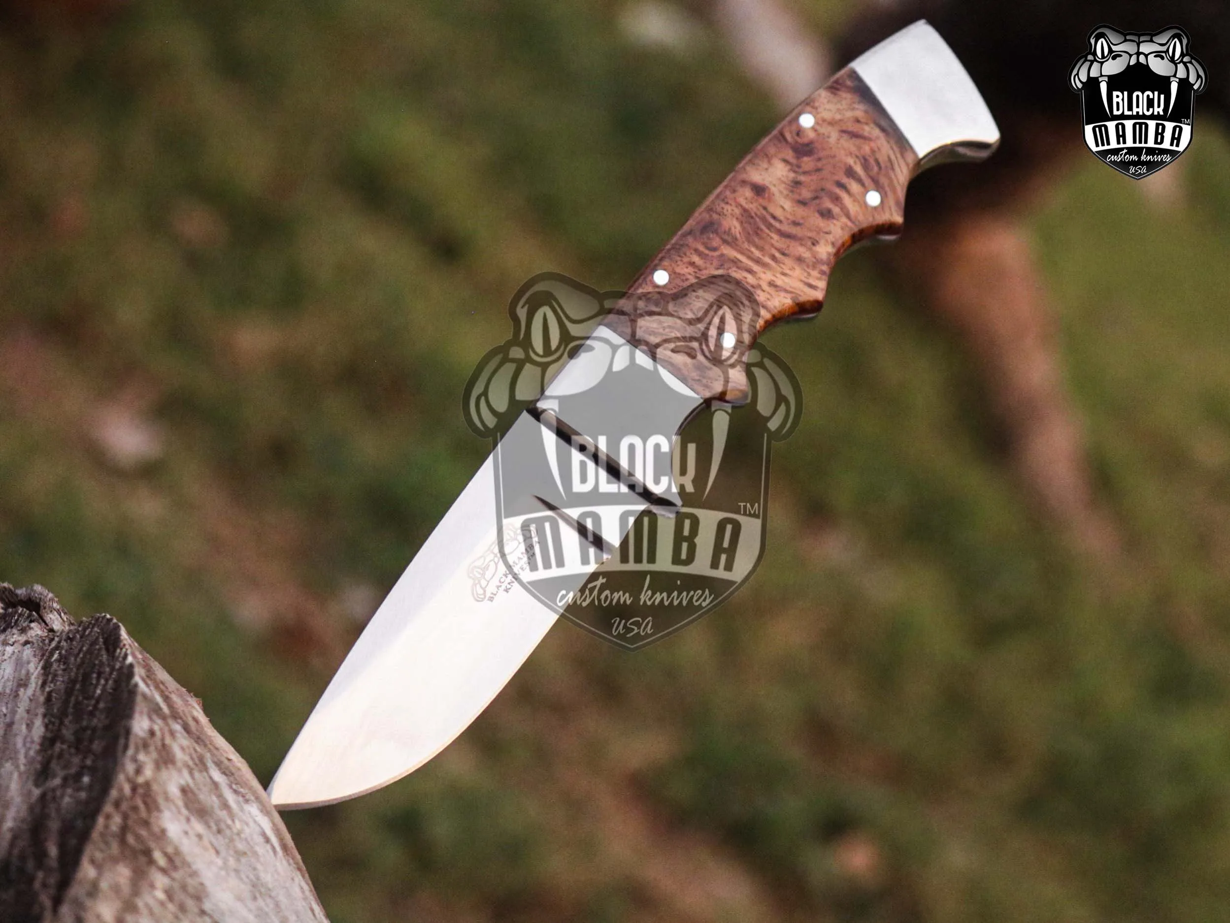 Bmk-UL-18 Sloth Bear High End Handmade Steel Hunting Knife 3.5 Inches Blade Made in USA - view 8
