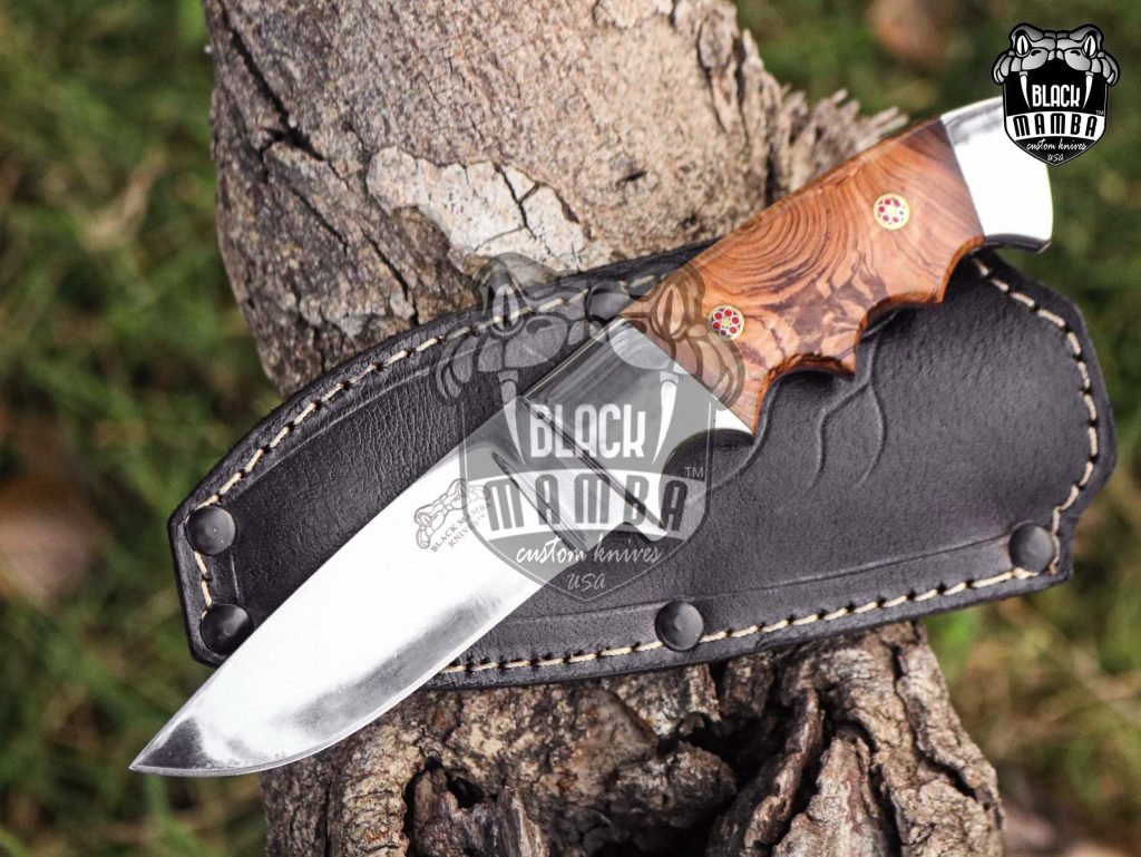 Bmk-UL-20 Pizzly Bear High End Handmade Steel Hunting Knife 3.5 inches Blade Made in USA