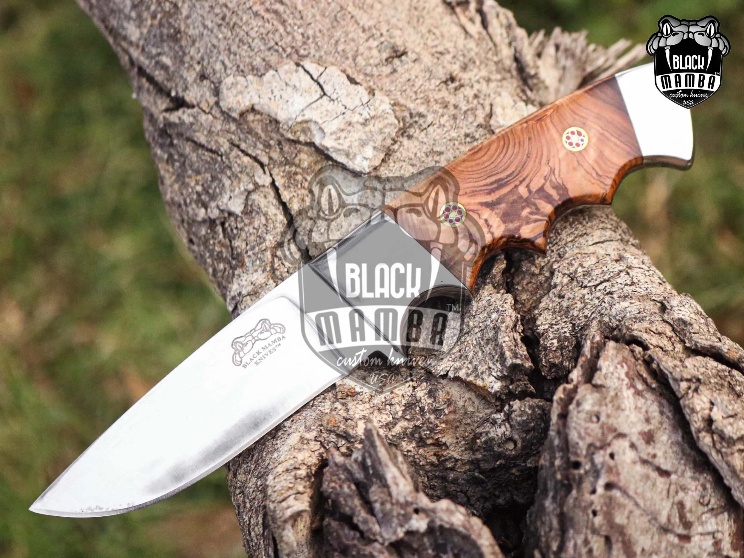 Bmk-UL-20 Pizzly Bear High End Handmade Steel Hunting Knife 3.5 Inches Blade Made in USA - view 10