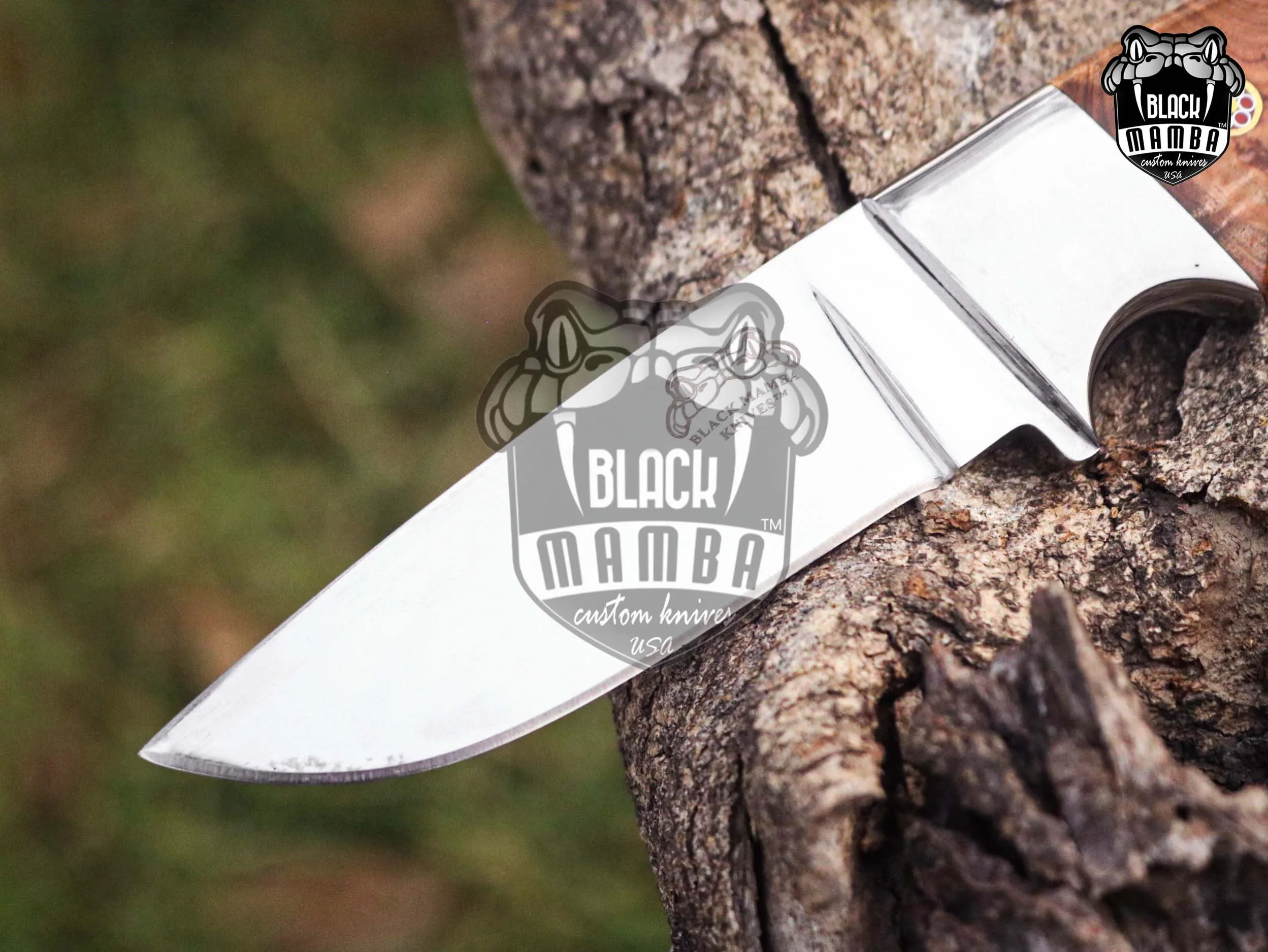 Bmk-UL-20 Pizzly Bear High End Handmade Steel Hunting Knife 3.5 Inches Blade Made in USA - view 9