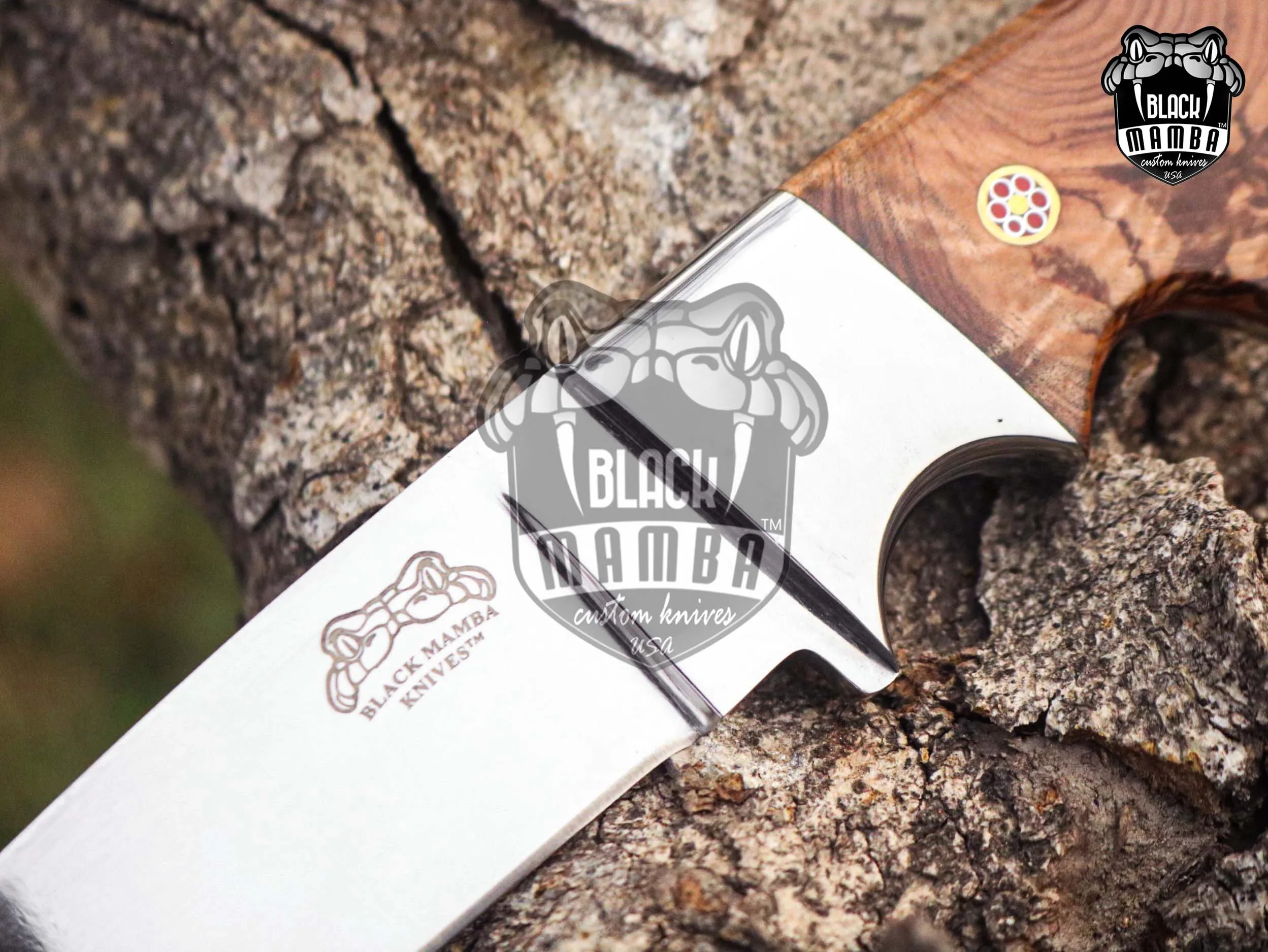 Bmk-UL-20 Pizzly Bear High End Handmade Steel Hunting Knife 3.5 Inches Blade Made in USA - view 8