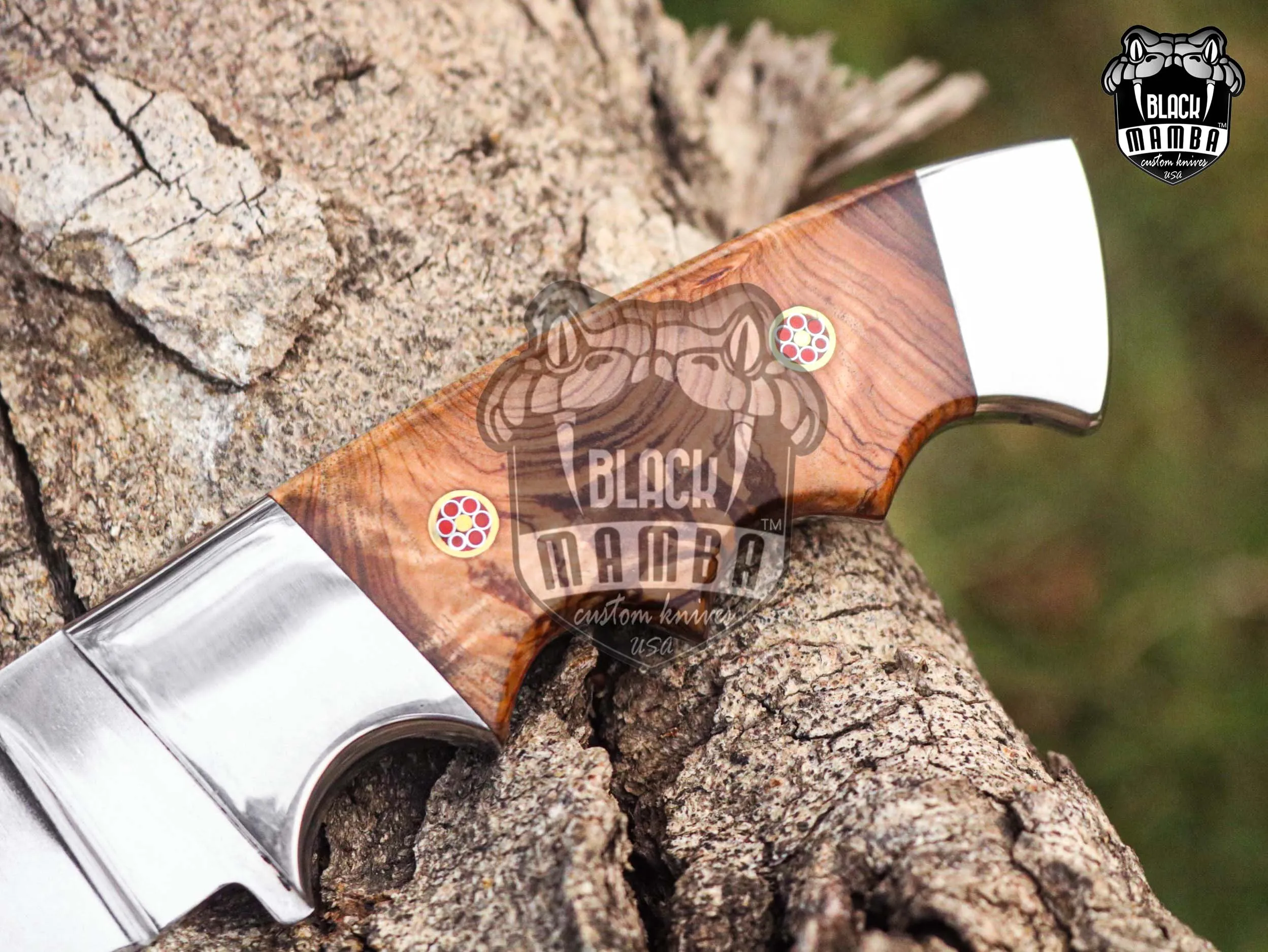 Bmk-UL-20 Pizzly Bear High End Handmade Steel Hunting Knife 3.5 Inches Blade Made in USA - view 7
