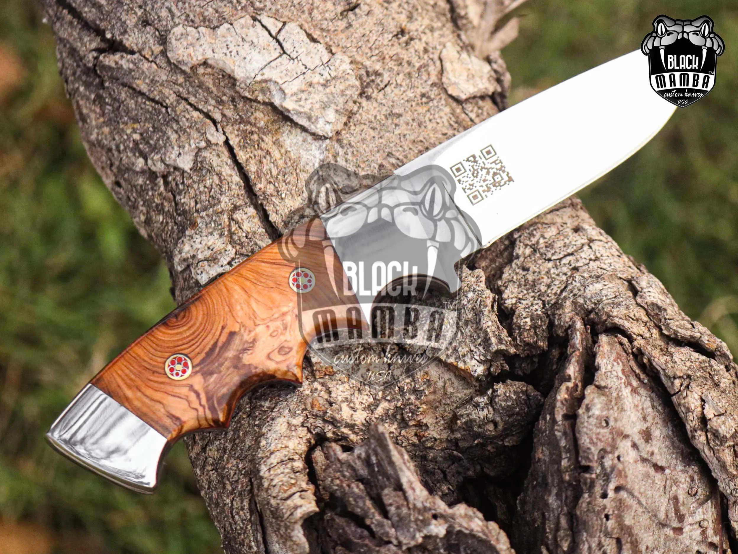 Bmk-UL-20 Pizzly Bear High End Handmade Steel Hunting Knife 3.5 Inches Blade Made in USA - view 6