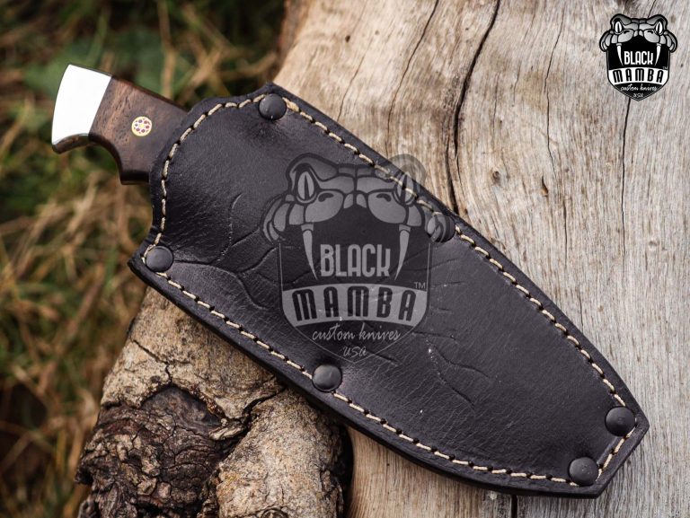 Bmk-UL-21 Black Bear High End Handmade Steel Hunting Knife USA