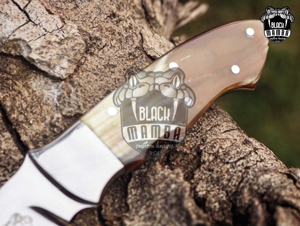 Bmk-UL-22 Marlin High End Handmade Steel Sharp Hunting Knife 4 inches Blade Made in USA - Image 6