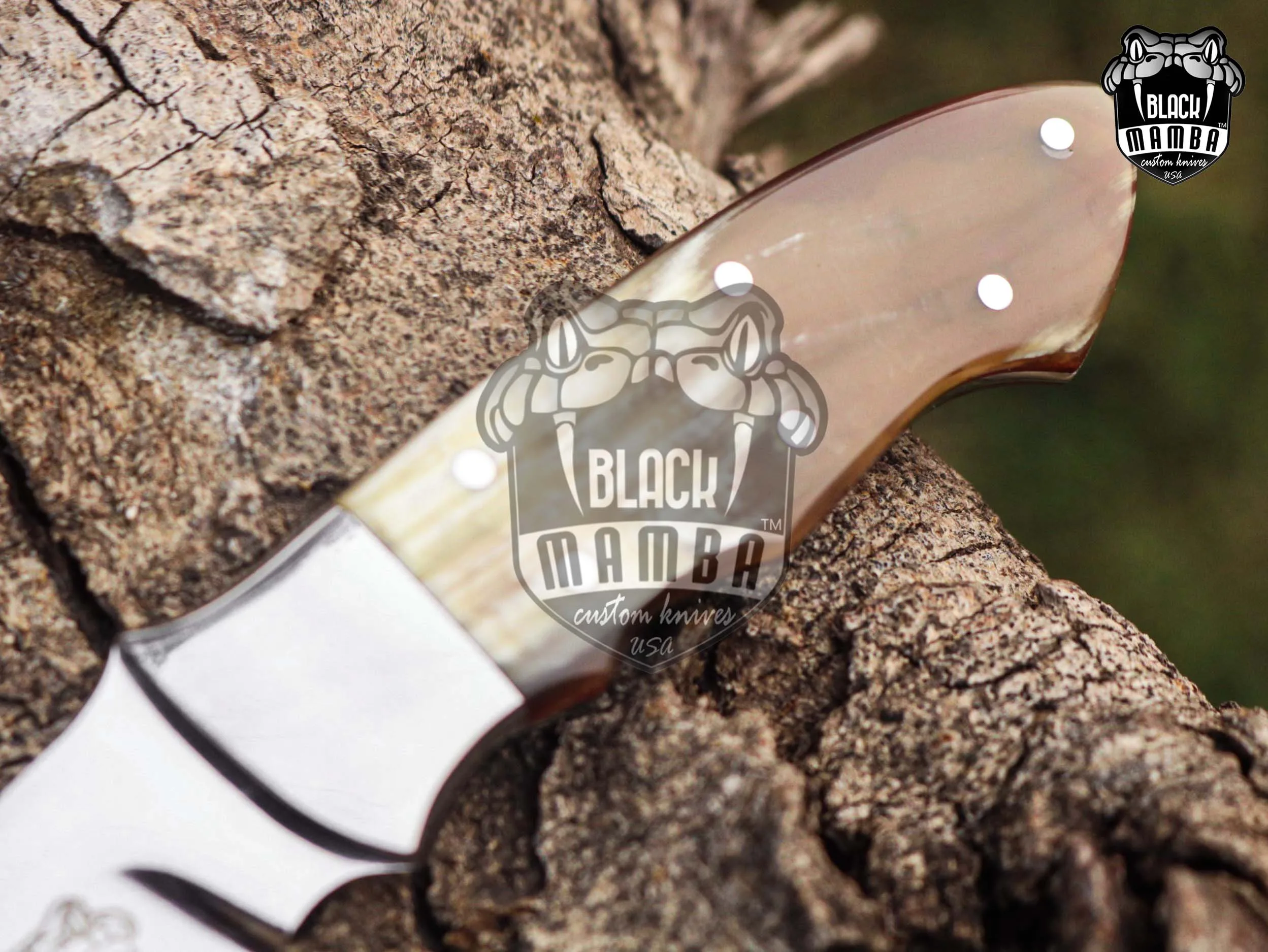 Marlin - Damascus Hunting Knife, 8″ Overall - view 6