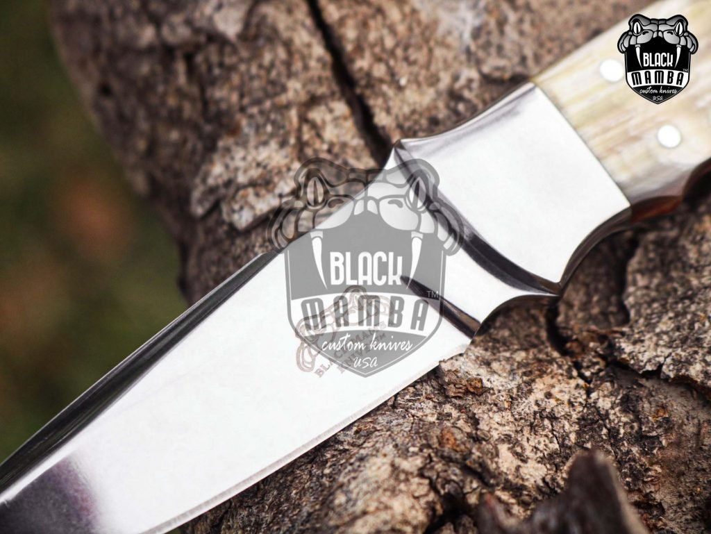 Bmk-UL-22 Marlin High End Handmade Steel Sharp Hunting Knife 4 inches Blade Made in USA - Image 5
