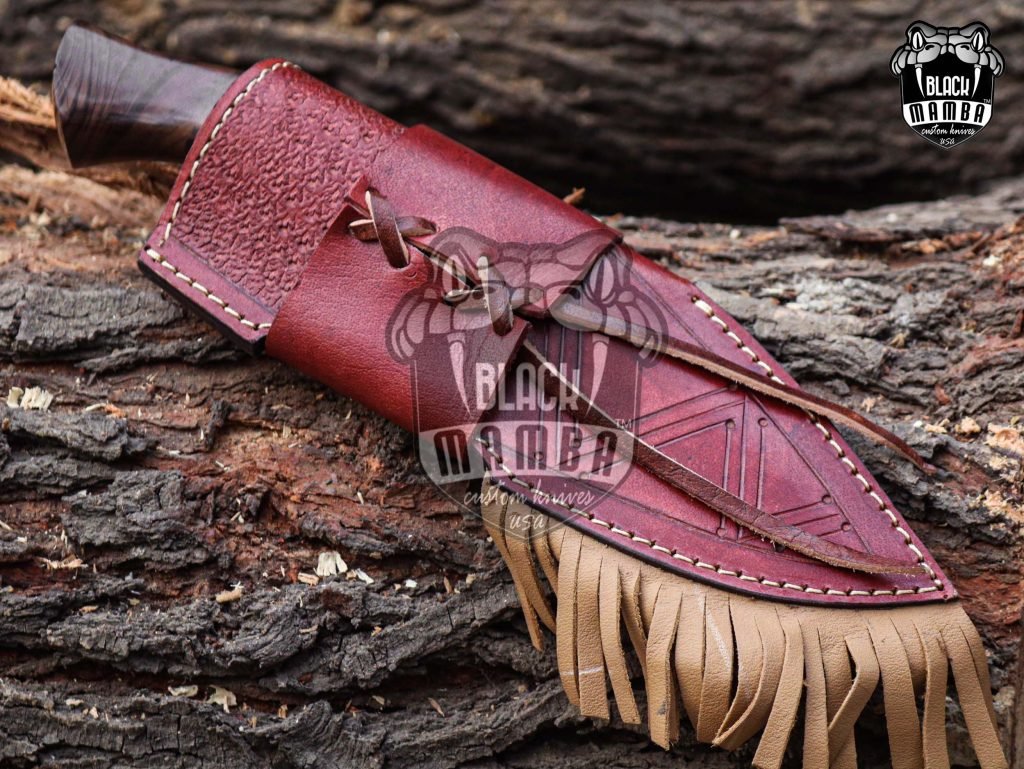 Bmk-UL-33 Golden Jet Handmade Stainless Steel Hunting Knife 5.5 inches Blade Made in USA - Image 2