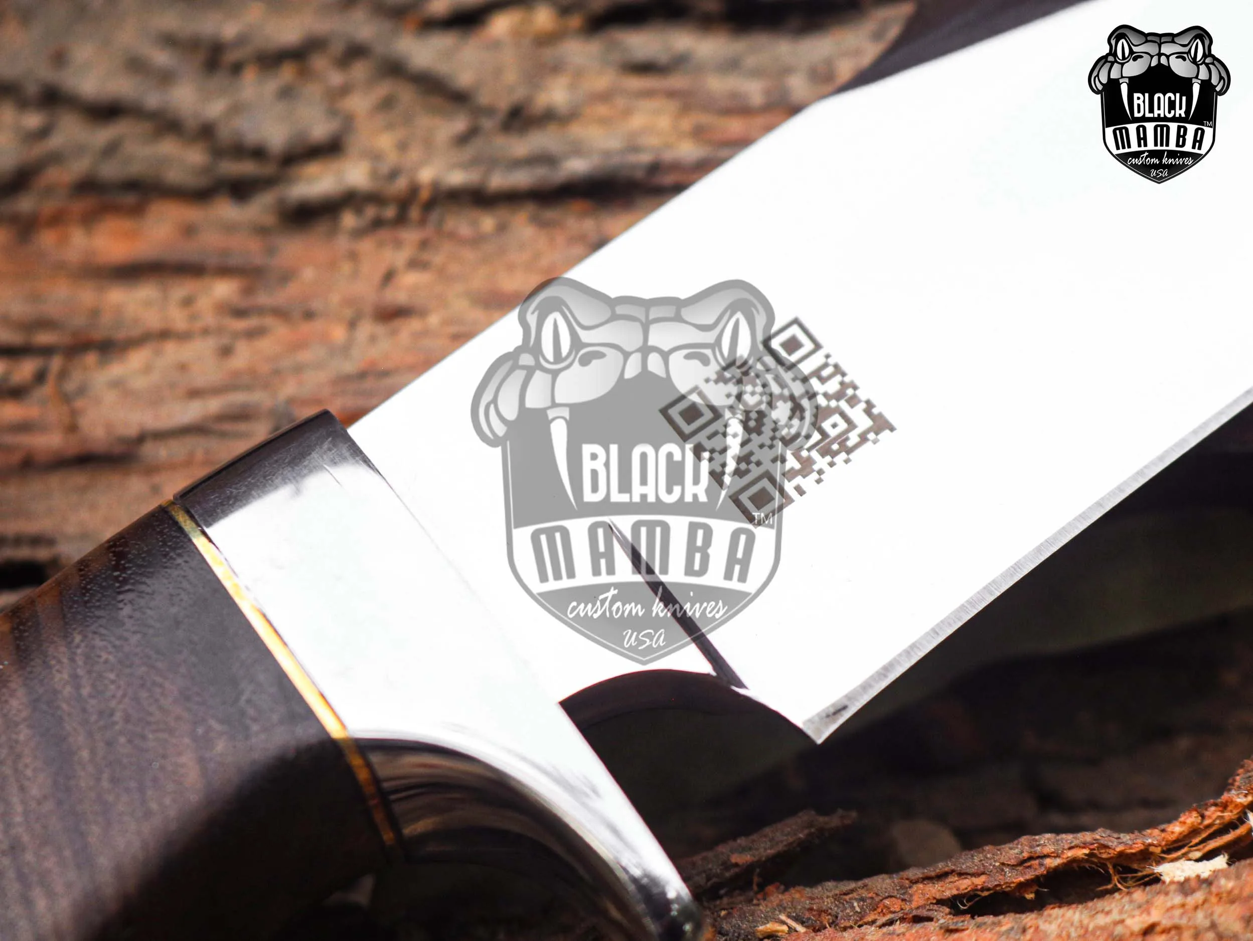 Golden Jet - Damascus Hunting Knife, 11″ Overall - view 5