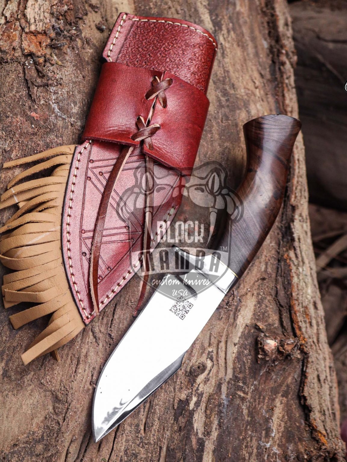 Bmk-UL-33 Golden Jet Handmade Stainless Steel Hunting Knife 5.5 inches Blade Made in USA - Image 7