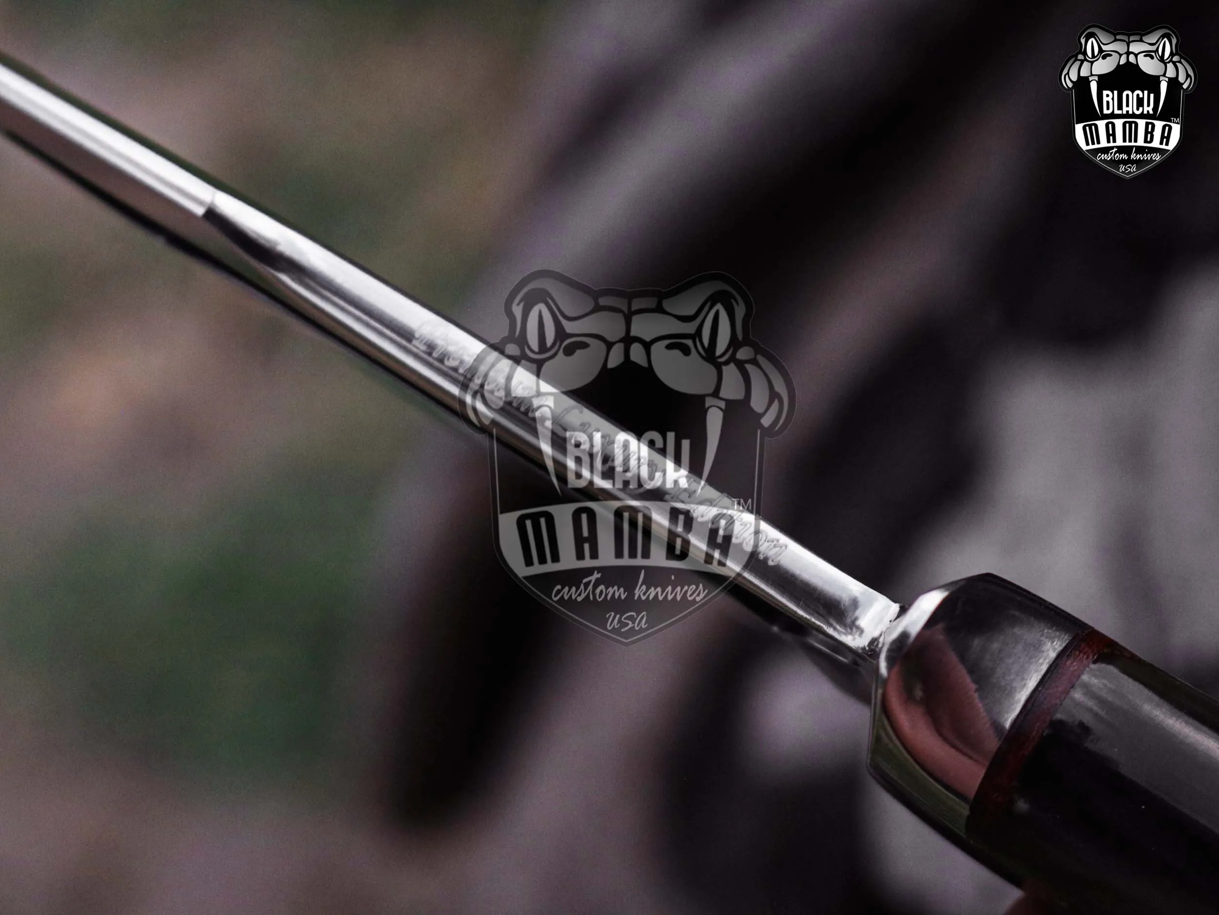Bmk-UL-25 Rhino High End Luxury Handmade Stainless Steel Hunting Knife 5 inches Blade Made in USA - Image 7