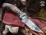 Bmk-UL-25 Rhino High End Luxury Handmade Stainless Steel Hunting Knife 5 inches Blade Made in USA