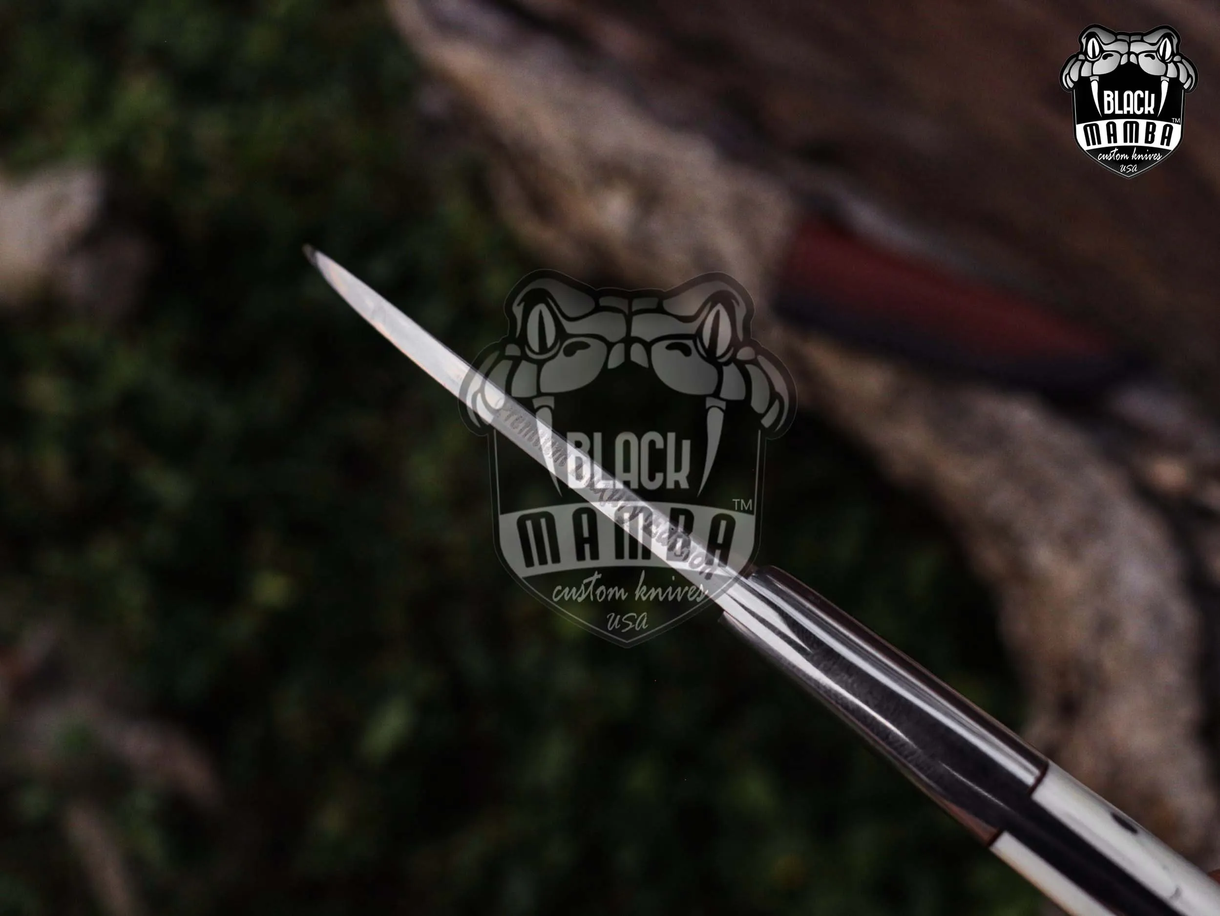 Bmk-UL-27 Mink Knife Handmade Stainless Steel Hunting Knife 3 Inches Blade Made in USA - view 9