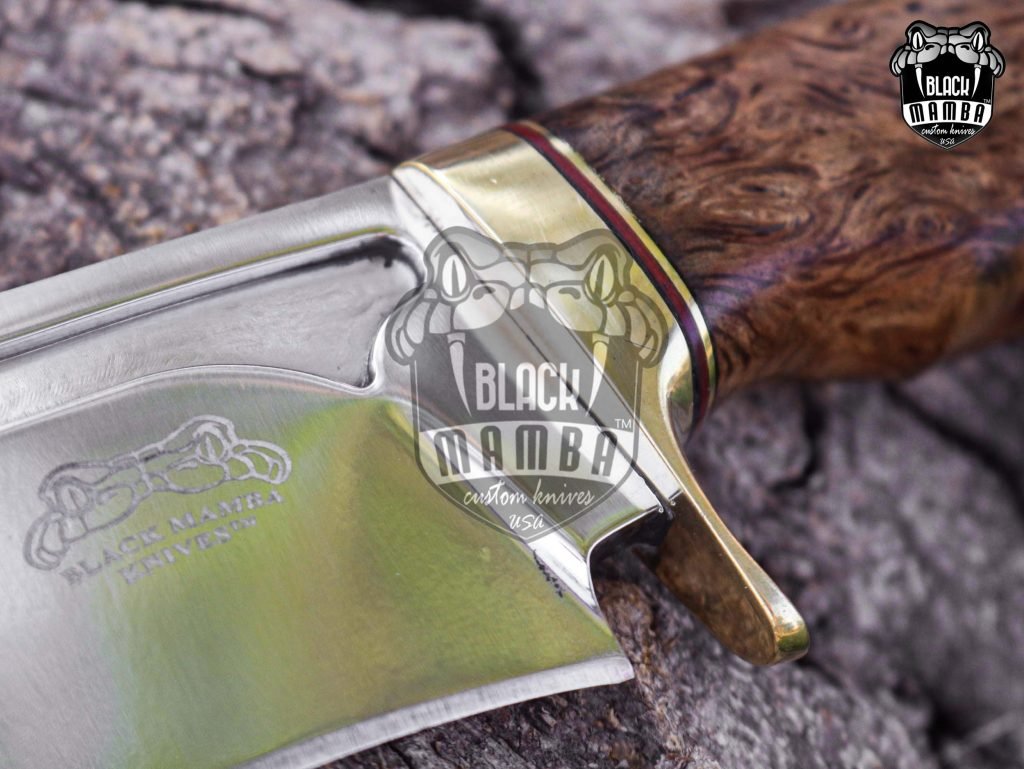 Bmk-UL-28 Moose Luxury High End Stainless Steel Handmade Hunting Knife 5 inches Blade Made in USA - Image 6