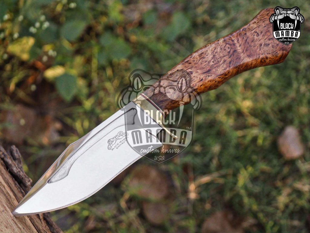 Bmk-UL-28 Moose Luxury High End Stainless Steel Handmade Hunting Knife 5 inches Blade Made in USA - Image 4
