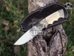 Koala - Damascus Hunting Knife, 8″ Overall