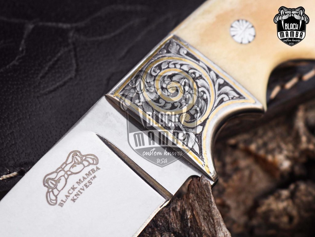 Bmk-UL-23 Koala Knife Luxury Handmade Stainless Steel Hunting Knife 3.5 inches Blade Made in USA - Image 10