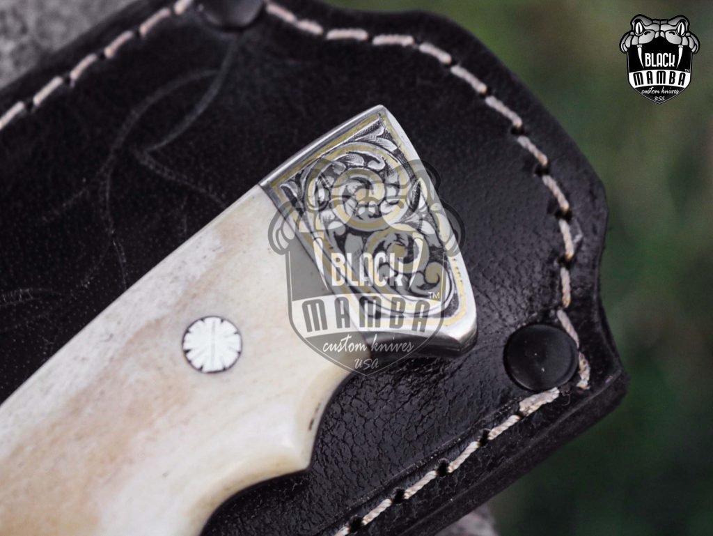 Bmk-UL-23 Koala Knife Luxury Handmade Stainless Steel Hunting Knife 3.5 inches Blade Made in USA - Image 9