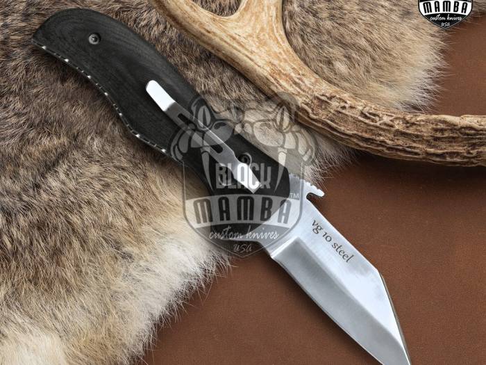 Bmk-VG14 pocket knife folding knife hunting knife handmade knives USA Made