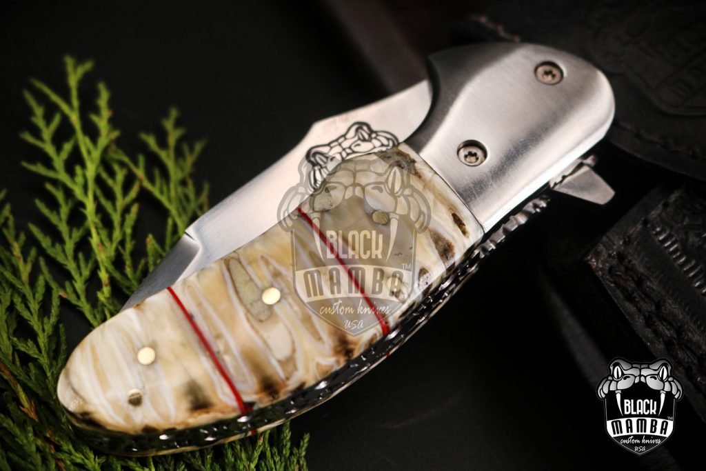 BLACK MAMBA KNIVES Bmk-451 4 Inches Closed Blade Knife VG10 Stainless Steel Folding Knife, Pocket Knife G10 Handle USA Made - Image 10