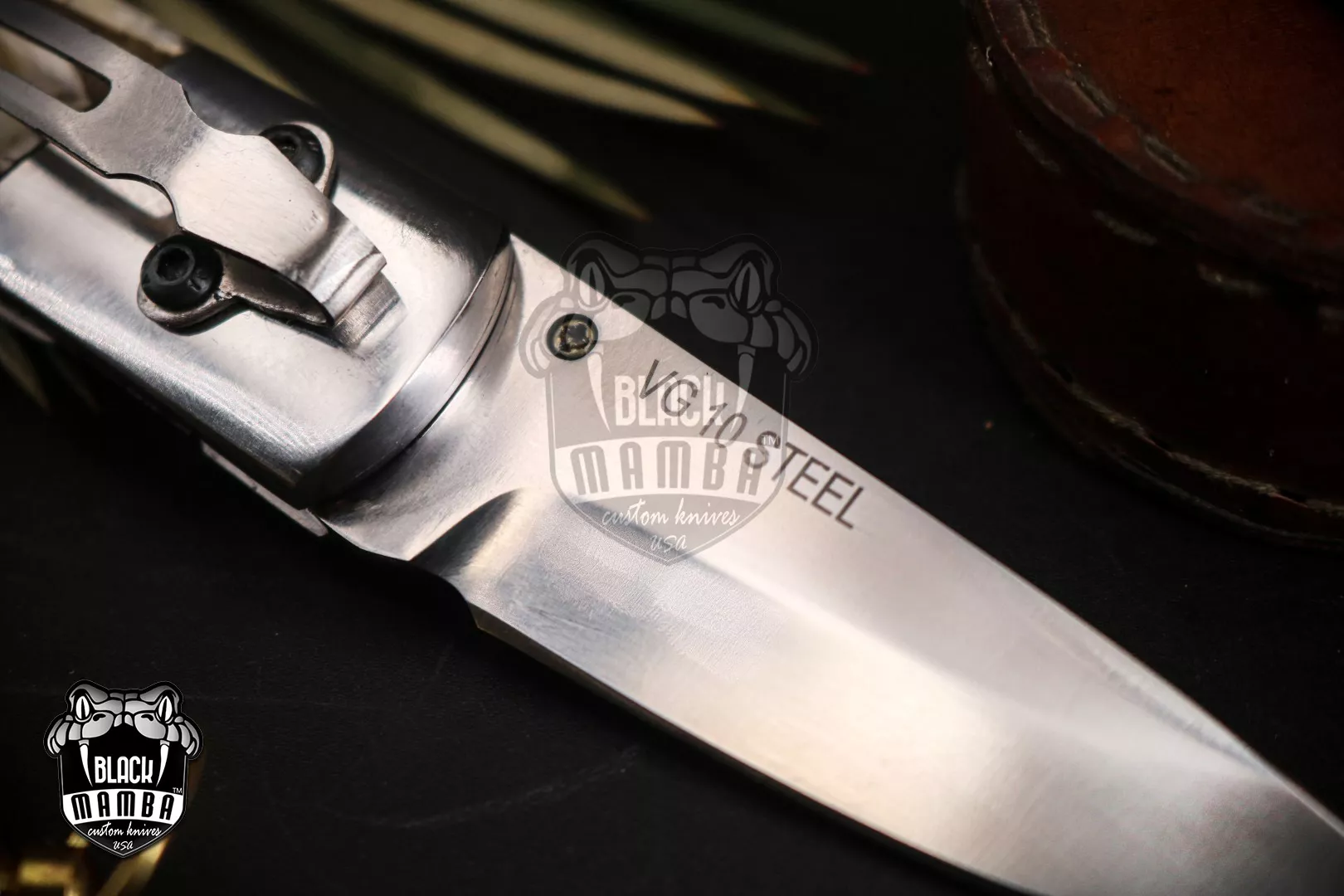 Signature - Damascus Folding Pocket Knife, 7″ Overall | BMK-VG11 - view 6