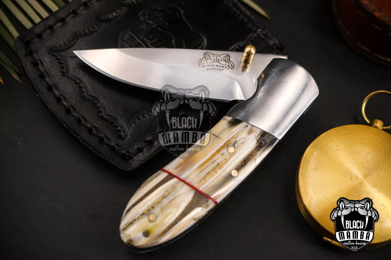 Signature - Damascus Folding Pocket Knife, 7″ Overall | BMK-VG11