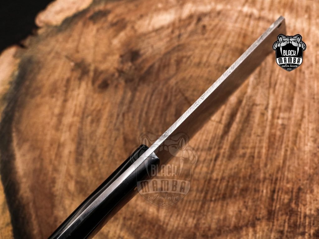Bmk-708-DS Black Panther Damascus Chef Cleaver Blade Knife World Class Knives - Image 9